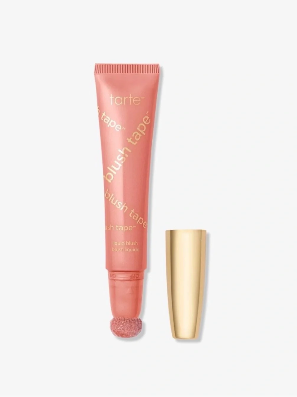 NEW Tarte Blush Tape Liquid Blush — Coral Pink - Picture 2 of 3